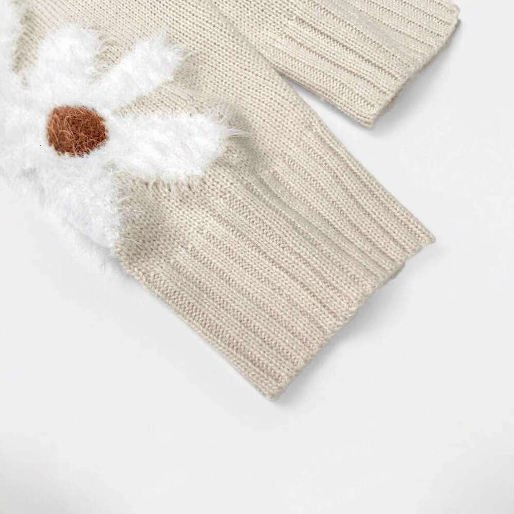 Fashion Pullover Round Neck Long Sleeved Sweater, European And American Foreign Trade Wer Jacquard Clothes, Autumn Women's Clothing