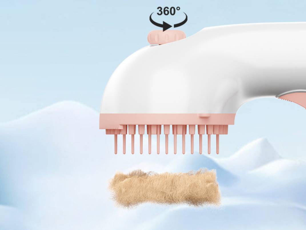 Pet Bath Brush Dog Cat Hair Cleaning Tool Handheld Shower Sprayer Grooming Comb