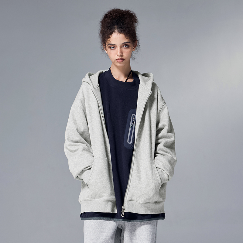 Full Zip-Up Hoodies Unisex Winter Trendy Premium Fleece Hooded Jacket