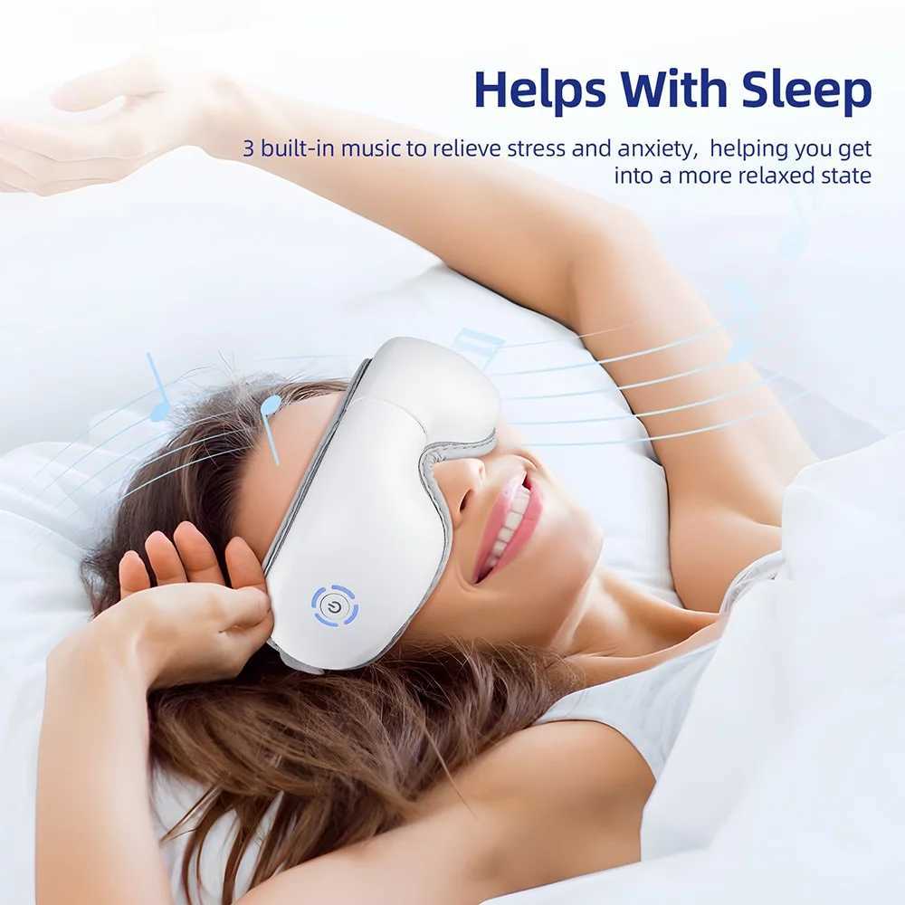 Air Pressure Vibration Eye Massage Relieves Eye Fatigue Eyes Patch Eyes Massage Healing Music Eye Fatigue Relief MassageXJ250224