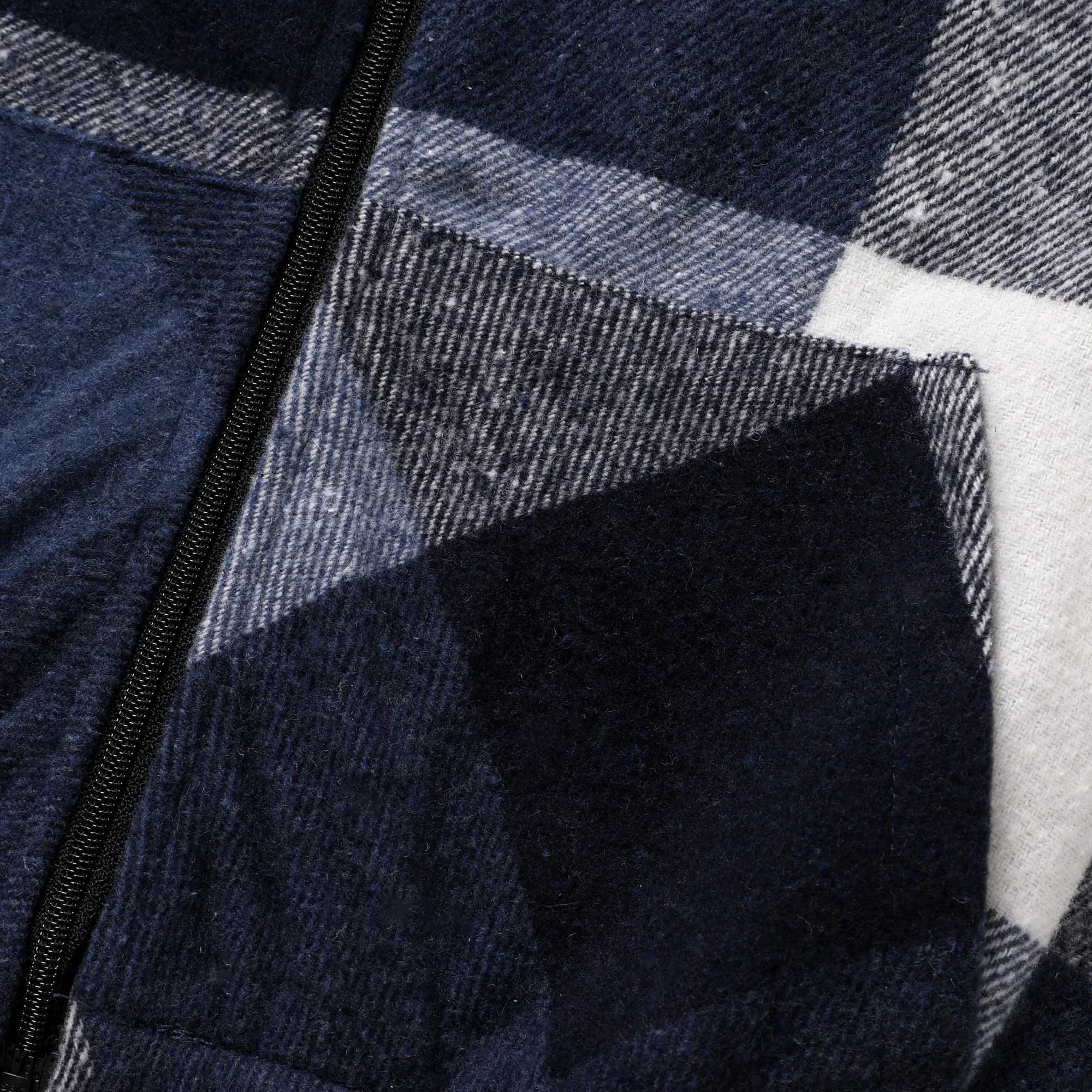 Kid Boy Casual Plaid Pattern Hooded Jacket Soft and Comfortable Perfect for Outings and Daily Wear Basic SleXJ241214