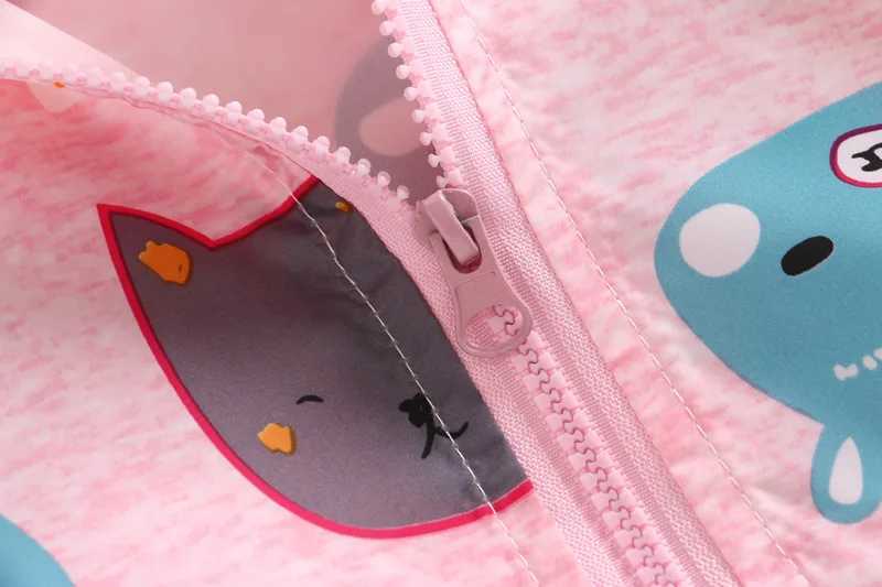 Fashion Boys Jacket Spring Autumn Summer Casual Kids Windbreaker Coats For Girls Hooded Outwear 2 3 4 5 6 Year Children ClothingXJ241214