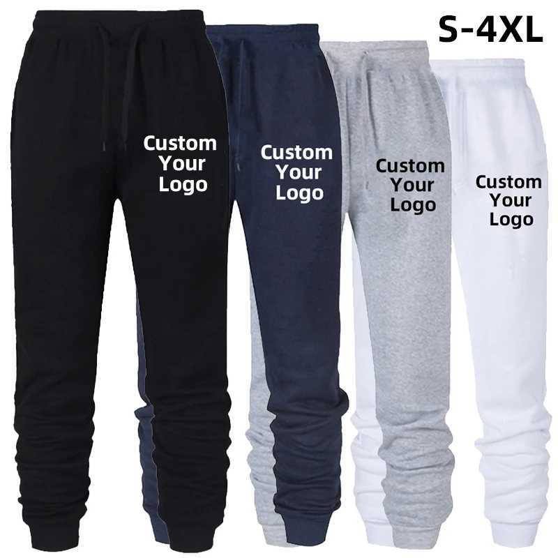 Customize your Pants Men Fashion Sports Trousers Drawstring Jogging Pants Trousers Casual Baggy Pants Sweatpants X2503191