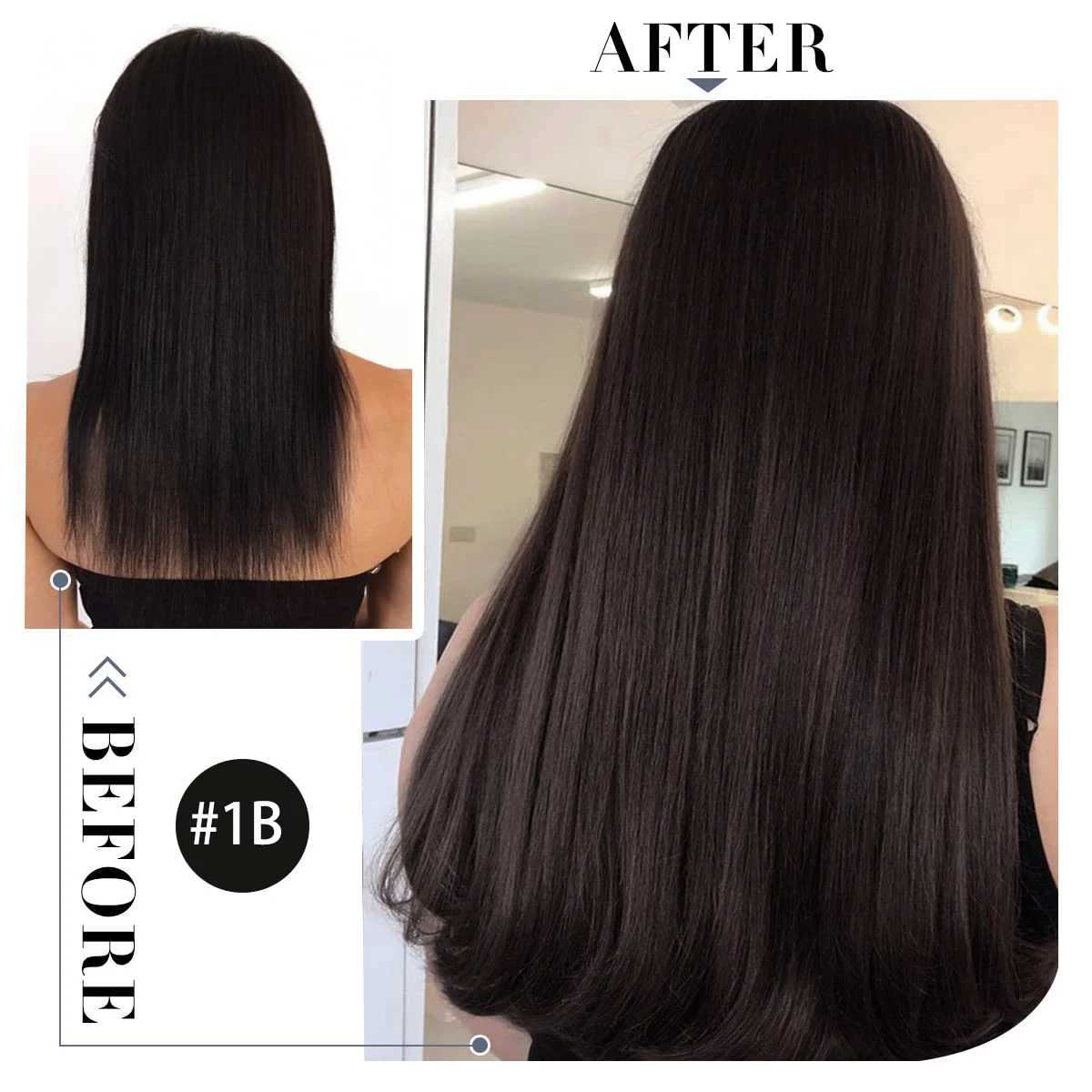 Straight Clip In Human Hair Extensions 8 Pcs/Set #2 Dark Brown Clip Ins Remy Hair Extensions 8-26 Inches 120Gram Soft Feel HairXJ241216