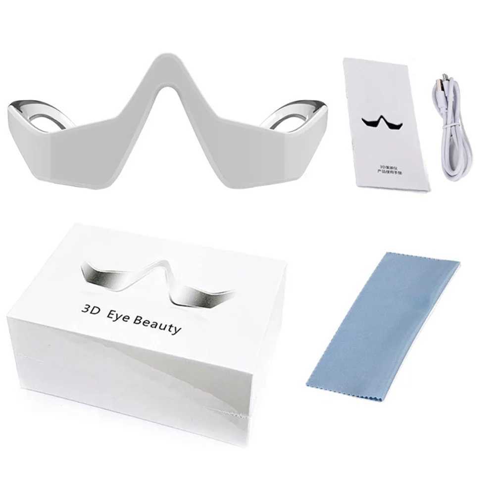 Anti-Aging Eye Massager Red Light Therapy Hot Compress Eyes Fatigue Relief Relaxation Relieve Dark Circles EMS Eye Care MassageXJ241216