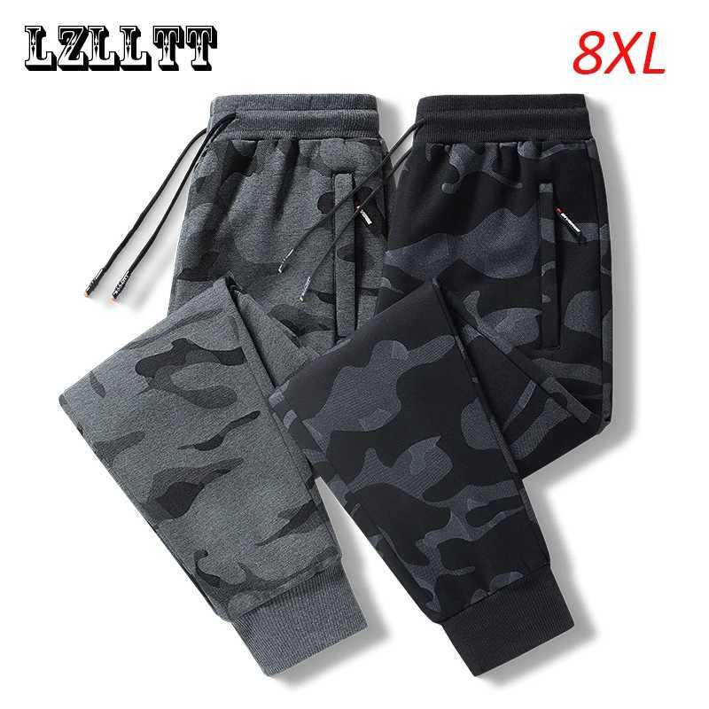 Spring Autumn Men Causal Camouflage Jogger Pants Sweatpants Mens Drawstring Fashion Trousers Sport Pants Male Large Size 7XL 8XL X2503191