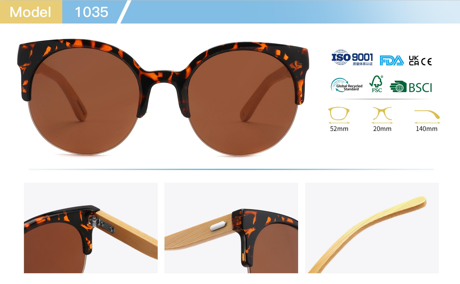 Luxury designer sunglasses shield sunglasses Man Women Goggle Beach Sun Glasses Eye protection with large frame for slimming effect PC frame wooden gl