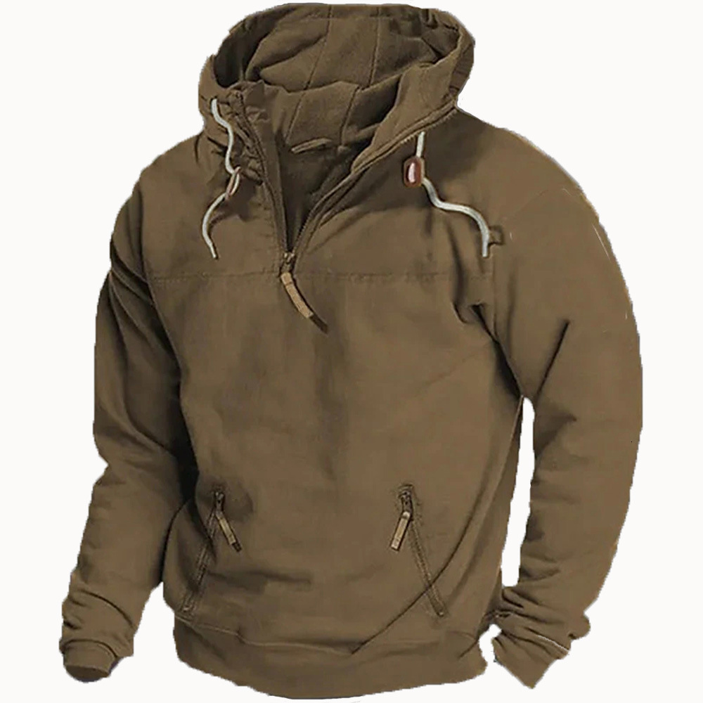Autumn Winter Fashion Sweatshirts Men Casual Haruku Loose Hooded Shirt Hip Pop Pullover Zip-Up Hoodies Man Clothing