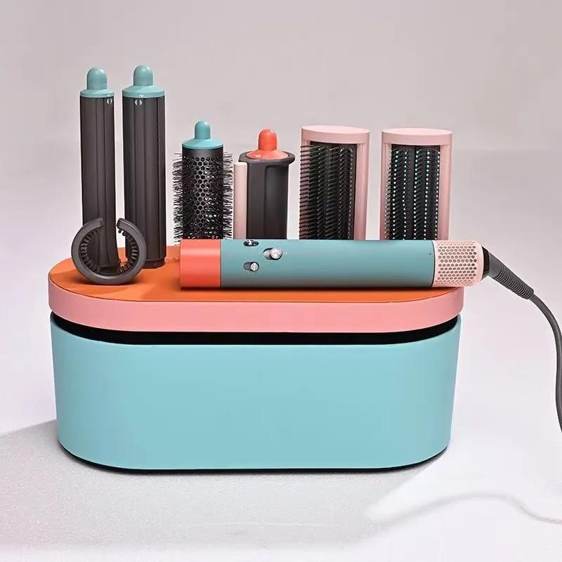 Curler 7in1 rotating connection nozzle salon styg design negative ion motor constant current Multifunctional hair dryer local warehous