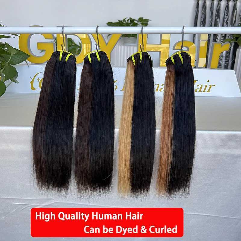12A Vietnamese Raw Hair Bundles Straight Bundles 100% Human Hair #1B Natural Black Straight Unprocessed Hair Extensions TissageXJ241216