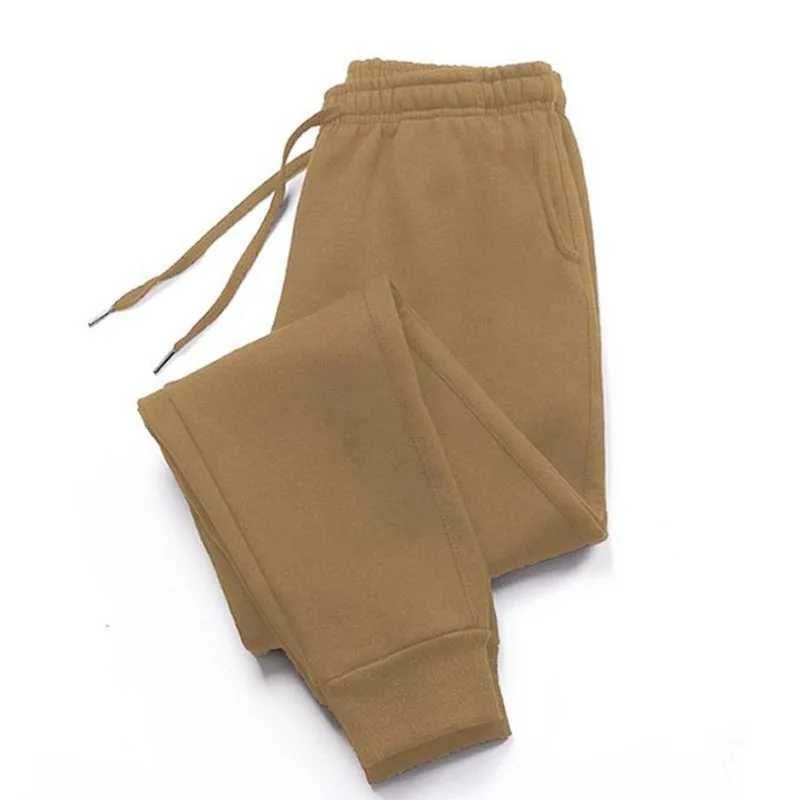 Mens luxury printed wool sports pants warm jogging pants multi pack mens outdoor Trouser straight Trouse new autumn and winter X241216