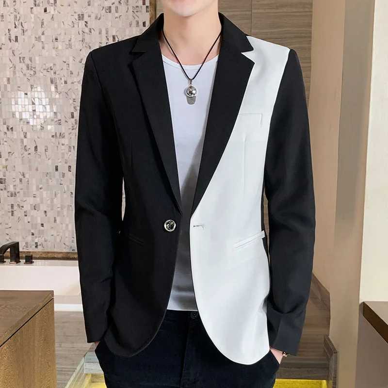 Men Blazer Slim Fit 2024 Autumn New Hot Suit Jacket Casual Streetwear Blazer Masculino Fashion Formal Blazer Hombre Men Clothing W241216