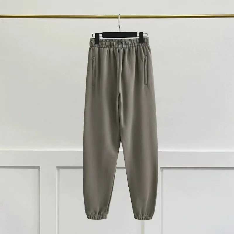 West Season 6 Sweatpants Vintage Solid Colour 100% Cotton Season Collection High Quality 1 1 Mens Womens Casual Pants X241216