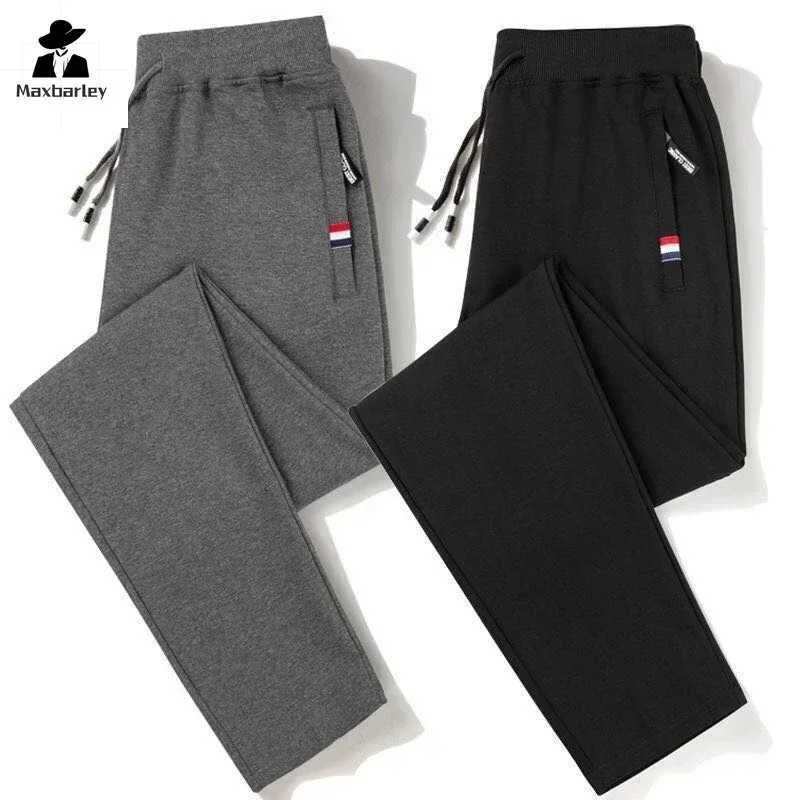 Autumn Pants Men Fitness Sportswear Tracksuit Elastic Waist Sweatpants Cotton Trousers Loose Gyms Jogger Track Pants Mens M- 8XL X2503191
