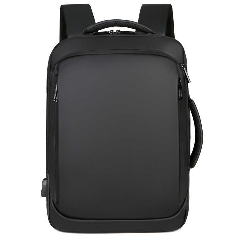 Backpack New Business Mens Film Computer Bag Multi Functional Business Backpack Large Capacity Leisure Travel Bag 240920