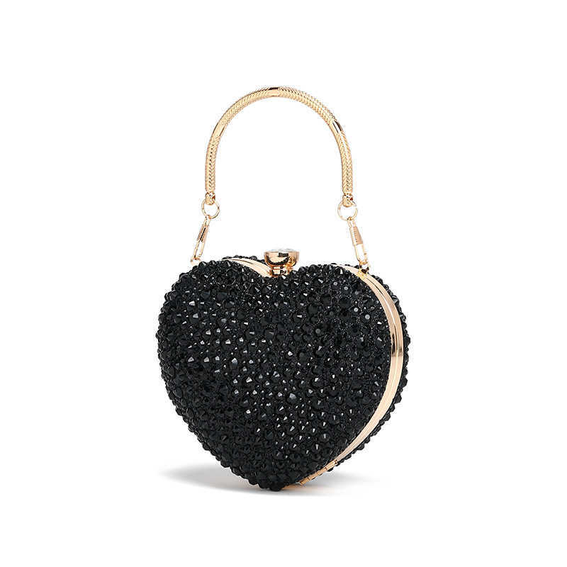 Love Diamond Bag Spring New Womens Fashion Chain Inlaid Diamond Single Shoulder Crossbody Handbag