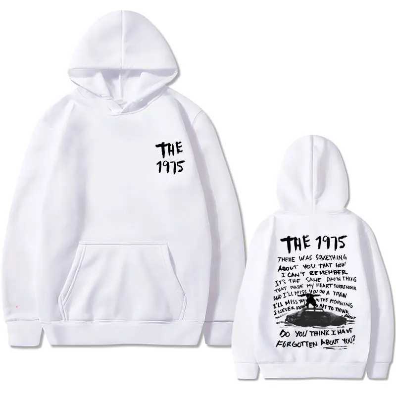 The 1975 about You Graphic Print Hoodies Being Funny in A Foreign Language Album Hoodies Men Womens Casual Vintage Sweatshirt X241216