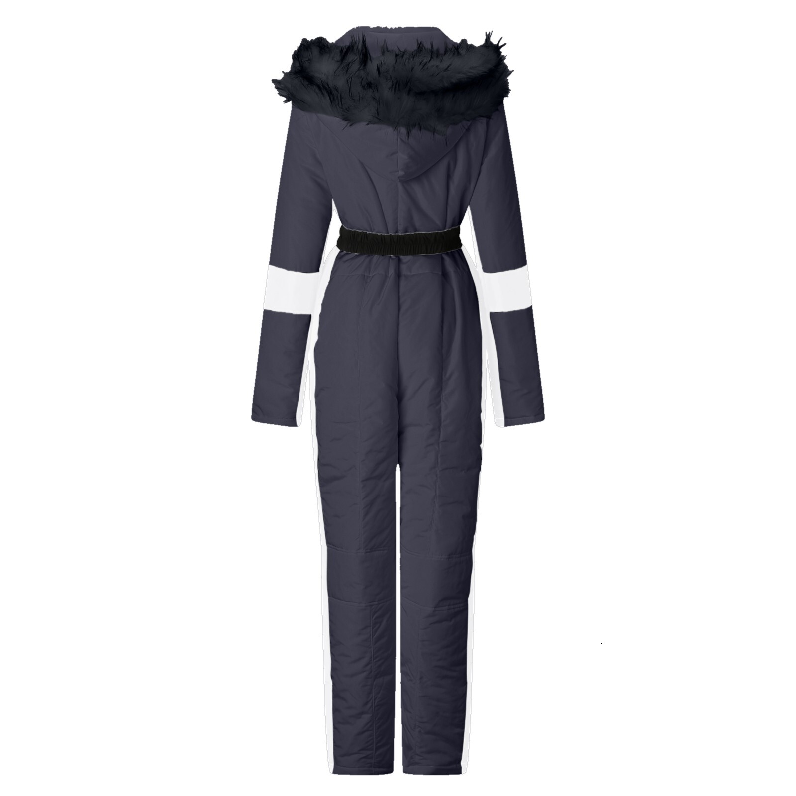 2025 Winter Suit For Women Waterproof Warm Snow Overalls Outdoor Sports Snowboard Clothes One Piece Ski Jumpsuit With Fur Collar
