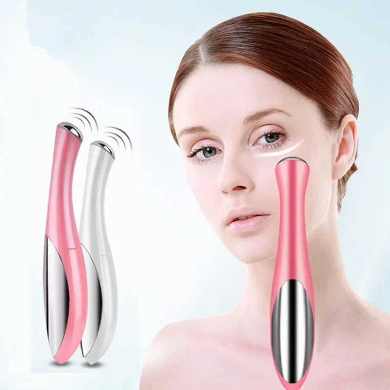 Portable Eye Massager Electric Vibration Wrinkle Anti-Ageing Eye Massage Dark Circle Removal Beauty Face Eye Care PenXJ250224