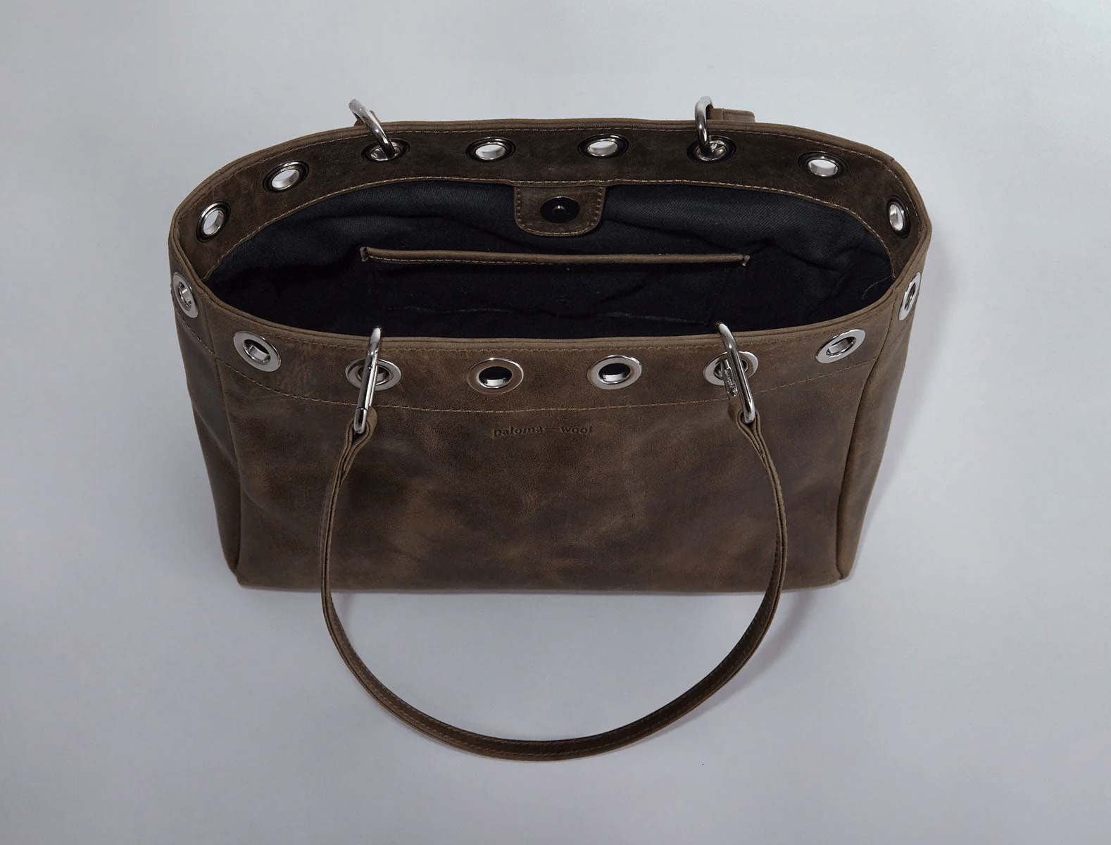 Cracked Leather hot Tote Bag: Paloma Wool Spanish Style Shoulder Crossbody for Women - Practical Commuter Bag