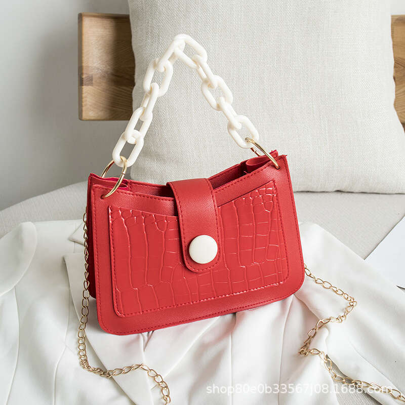 Women's Hobo Underarm Ladies Handbags, One Piece Hair Collection, Stone Pattern Shoulder Bag, Handbag