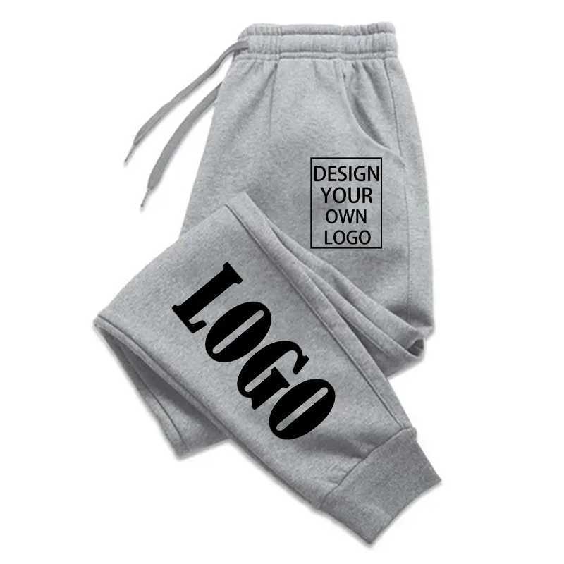 Customized New Men Sweatpants Casual Jogging Slim Fit Drawstring Trousers Athletic Sport Pants X250319
