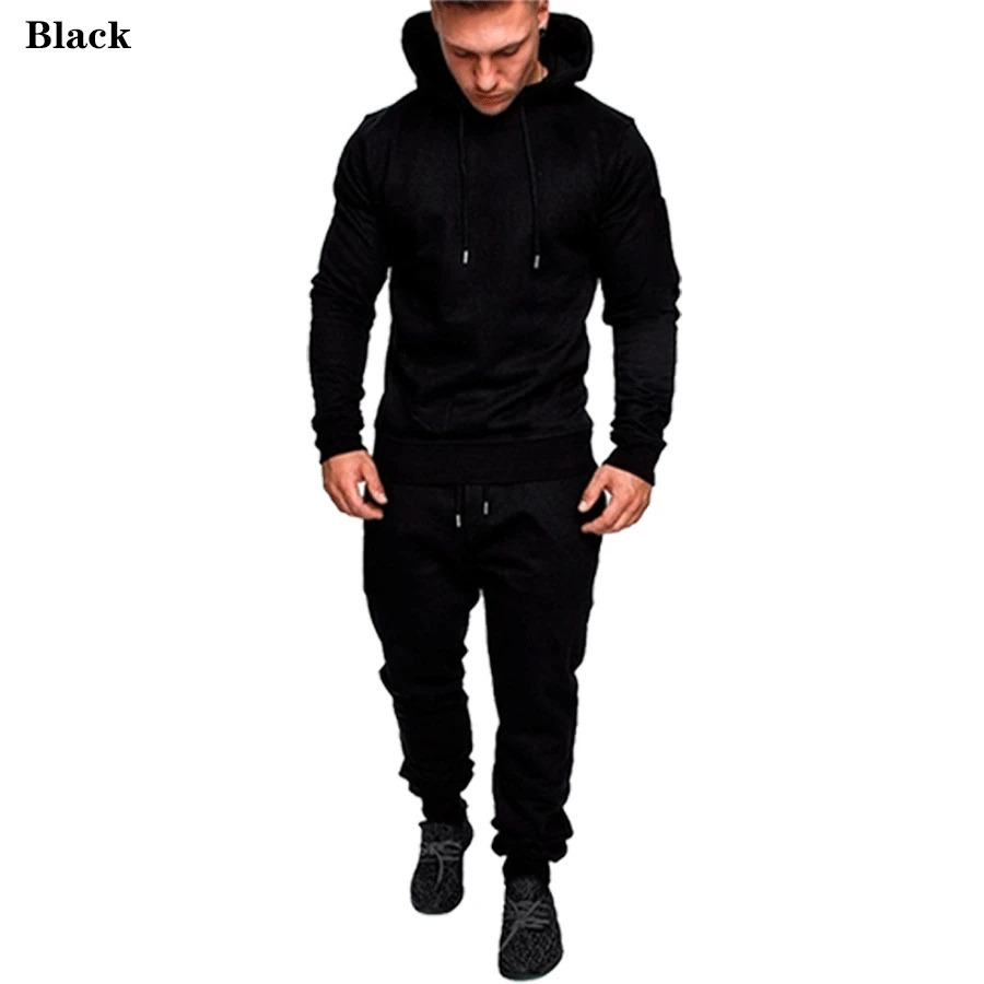 Mens highquality camouflage sportswear autumn warm suit S4XL Plus size hoodie set 241211