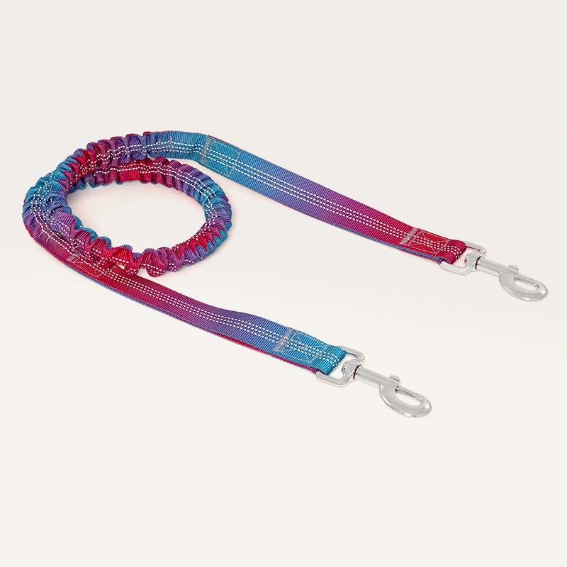 Hands Free Dog Leash with Waist Belt Adjustable Elastic Bungee Pet Running Lead for Walking Training