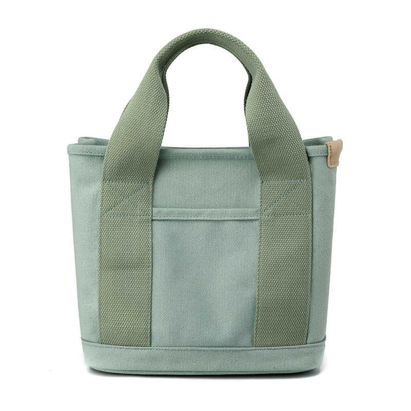 Versatile leisure Women's canvas bag canvas bag women's fashion leisure large capacity portable Tote Bag 241215