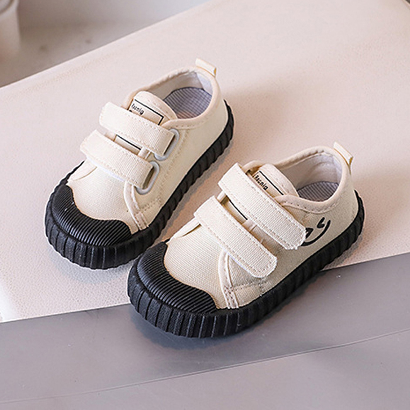 2025 New Kids Canvas Sneakers for Toddler Sport Casual Shoes Happysteps Fashion Breathable Children Flats Canvas Shoes Boys Girls Loafers Sizes US 5C-