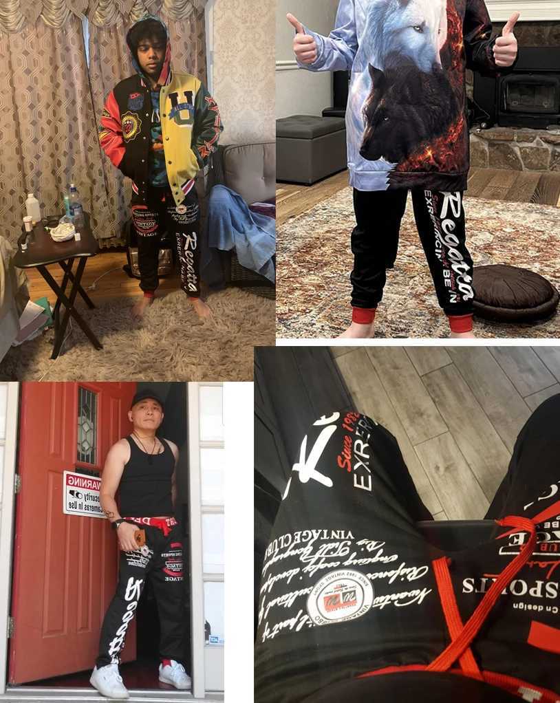 2024 New Men Jogging Long Pants Autumn and Winter Mens Fleece Hip Hop Sweatpants Soft Sports Pants Jogging Pants X241216