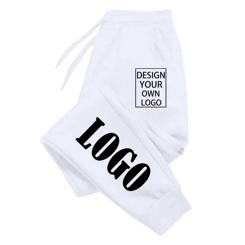 Customized New Men Sweatpants Casual Jogging Slim Fit Drawstring Trousers Athletic Sport Pants X250319