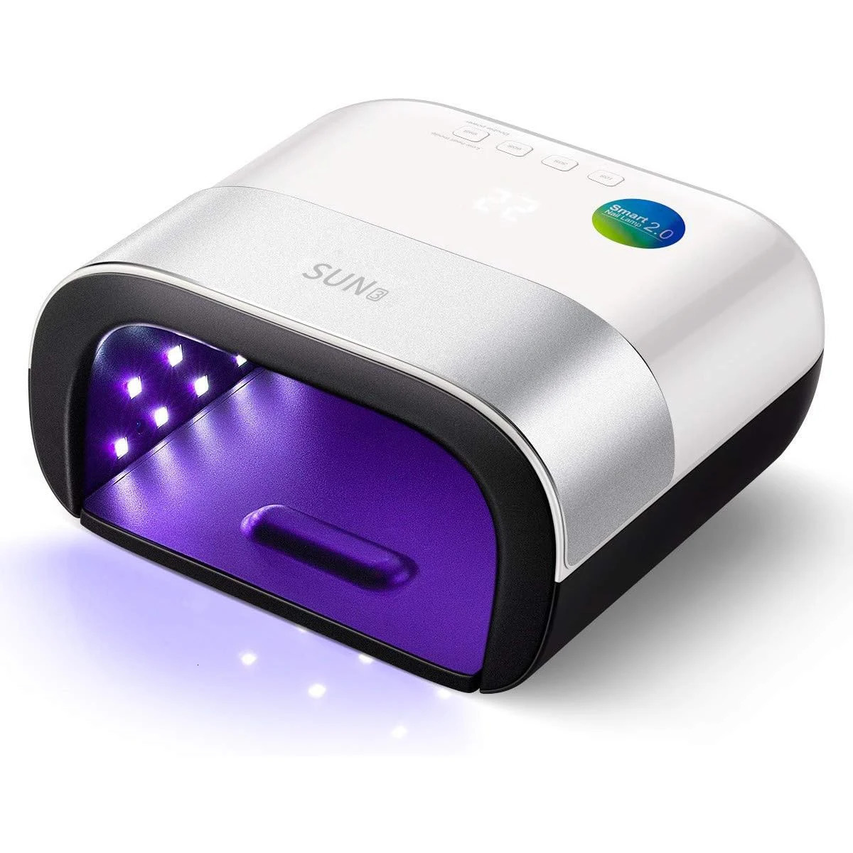 SUNUV SUN3 Nail Dryer Smart UV LED Lamp Nail with Smart Timer Memory Invisible Digital Timer Display Nail Drying Machine 241216