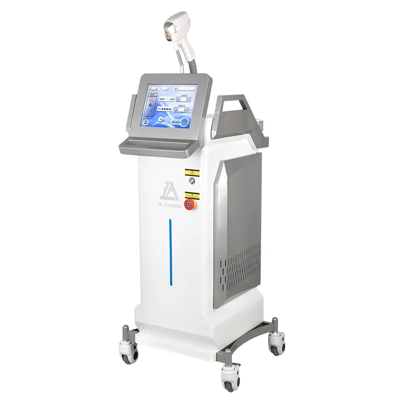 2 IN 1 Picosecond Tattoo Removal Nd Yag Laser Device Permanent Painless Laser Tec Cooling Hair Removal With 755nm 1064nm 532nm 1320nm
