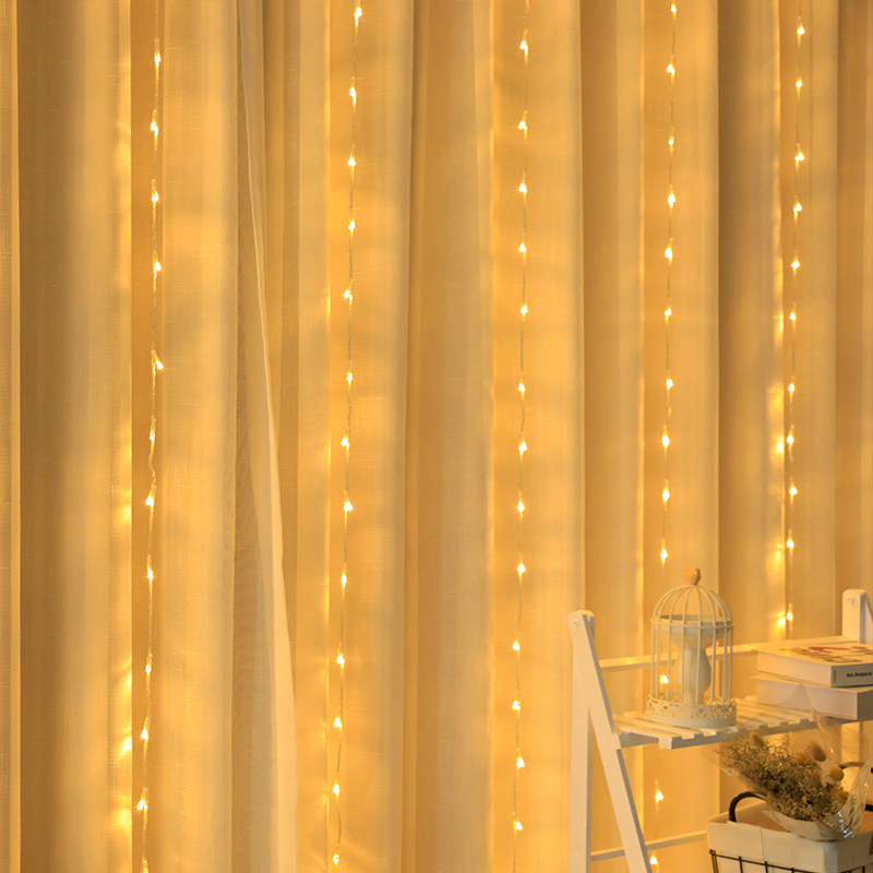 Colorful Multifunctional LED Waterfall Fountain with Illuminated Fairy Lights - Ideal for Outdoor Parties & Events