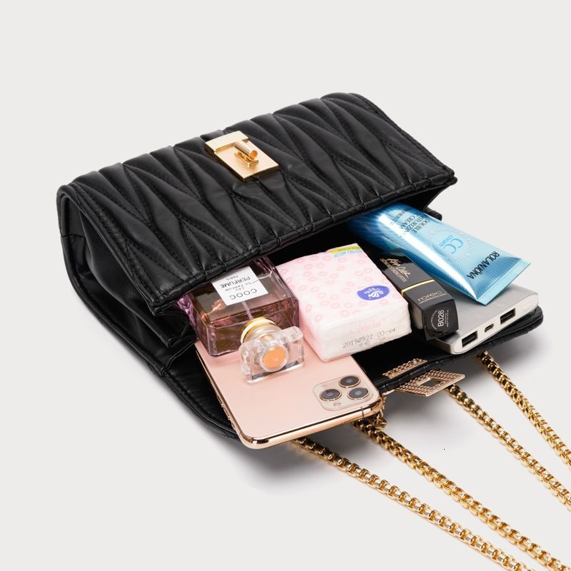 New Women s Handbag Chain Evening Dress Small Wallet Women s Diagonal Shopping Shoulder Bag Leather Geometric Designer Shoulder Bag bag