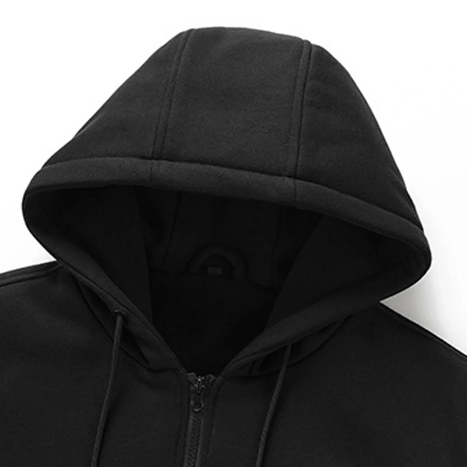 Mens hooded sweatshirt with three temperature controls intelligent heating mens and womens sportswear loose fit plus size hooded sweatshirt 241214