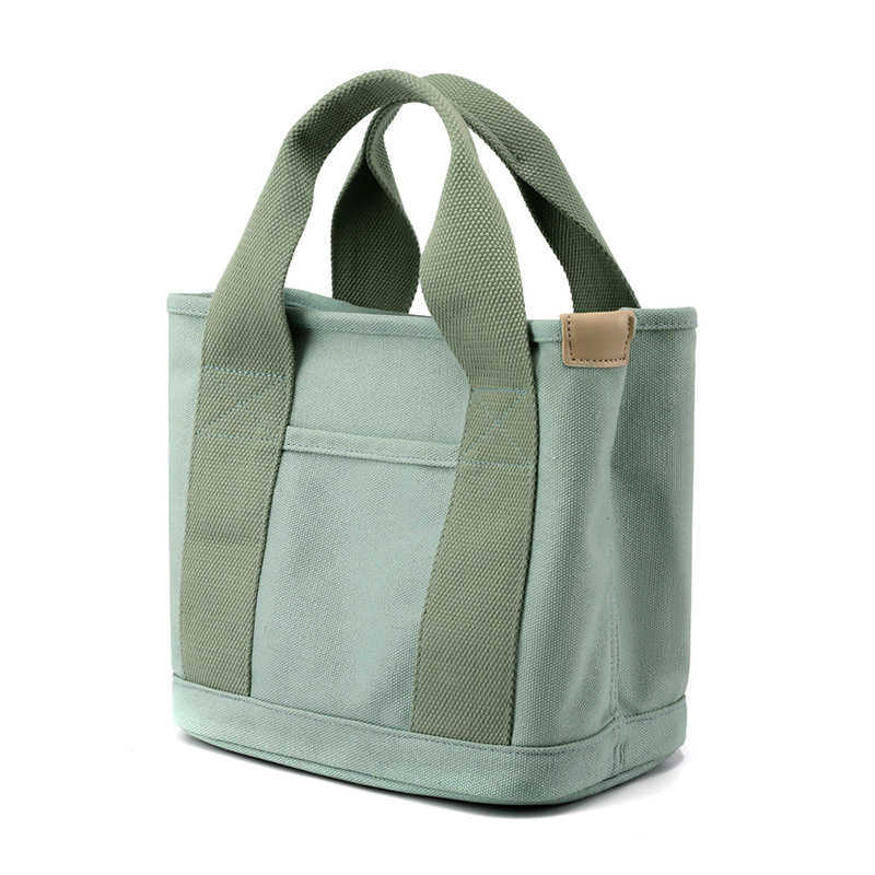 Versatile leisure Women's canvas bag canvas bag women's fashion leisure large capacity portable Tote Bag 241215