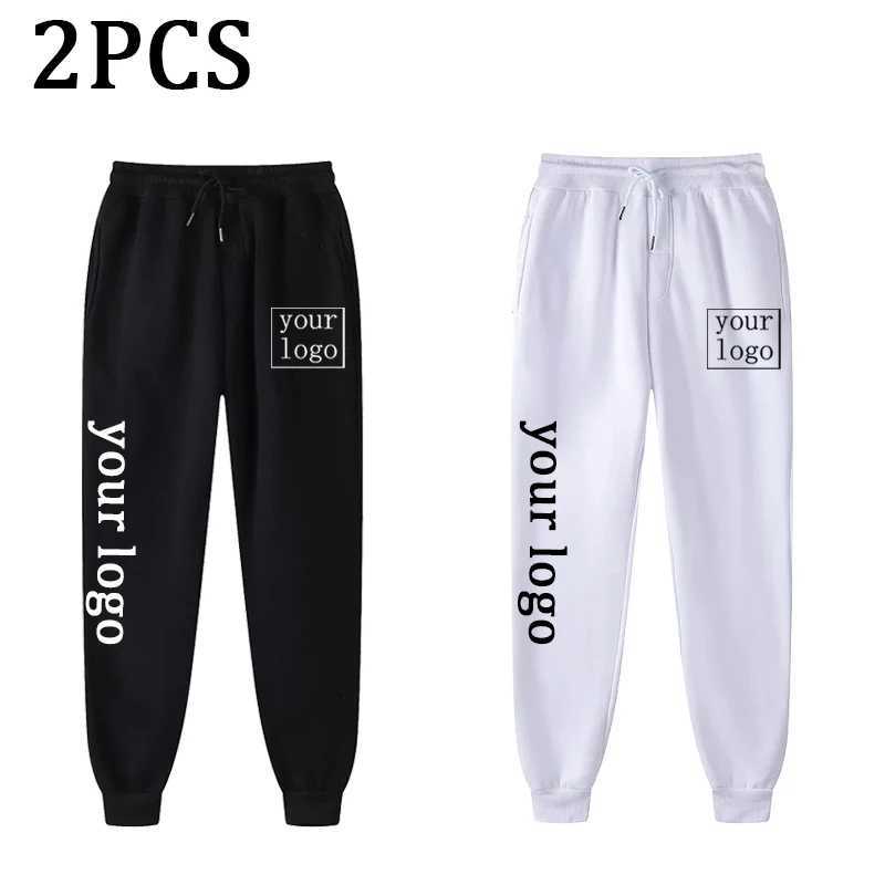 Your Own Design Custom Pants Men Women Brand /Picture Text DIY Long Pants Fashion Casual Couple Trousers Jogging Sweatpant X2503191
