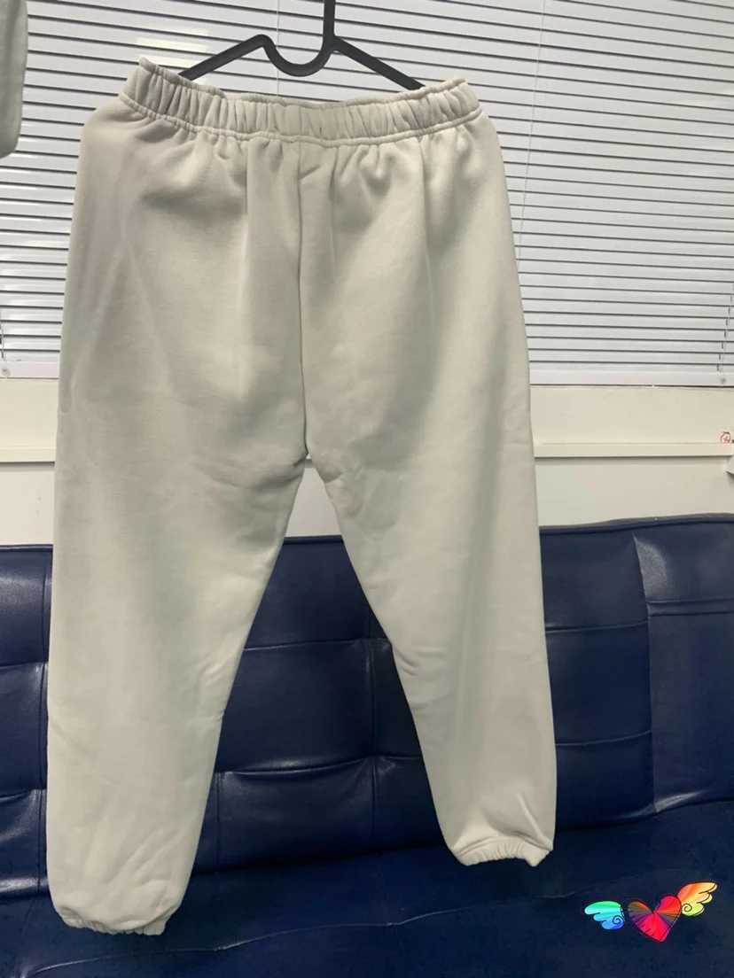 2023Fw Fleece Season 6 Pants Men Women Thickened Solid And West Sweatpants Hip Hop Drawstring Ye Trousers X241216