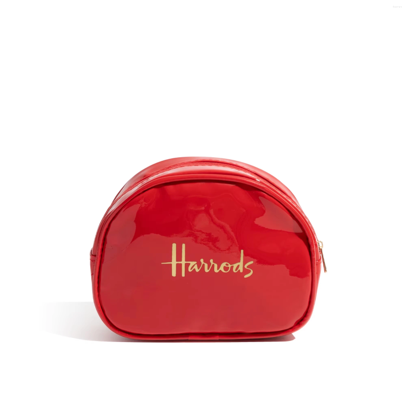 Waterproof Makeup Bag NEW hot - Lightweight Travel Cosmetic Bag, PVC, Solid Color, Compact Zipper