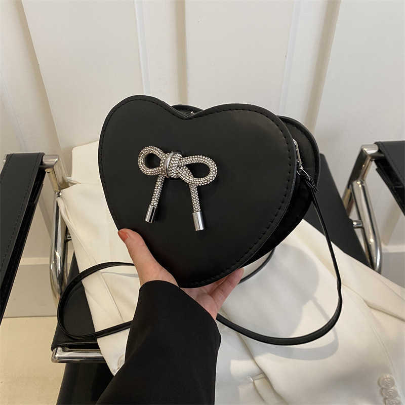 Bow shaped small bag for women the summer of high end texture and versatile popular fashion chain crossbody bag