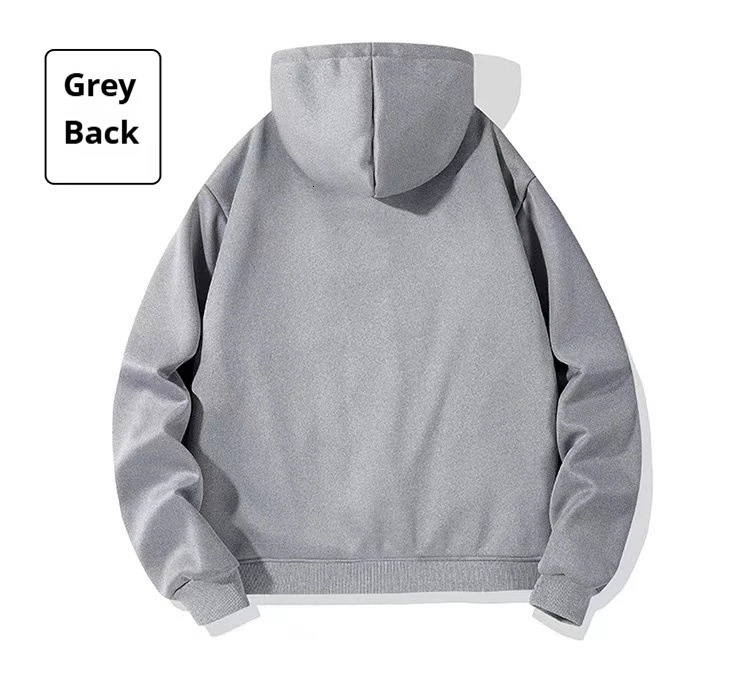 five zone heated hoodie with smart USB electric mens sweater loose fit for spring and autumn 241214