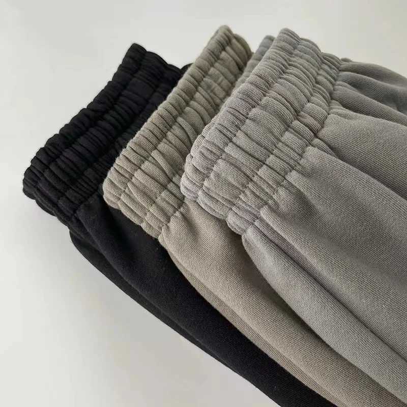 West Season 6 Sweatpants Vintage Solid Colour 100% Cotton Season Collection High Quality 1 1 Mens Womens Casual Pants X241216