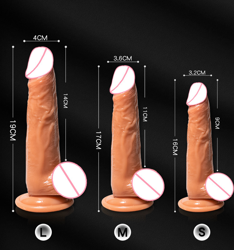 Giant Large Dildo Lifelike Female Masturbator PVC Adult Toys