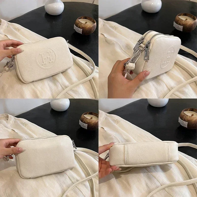 New minimalist and fashionable trend women s handbag high quality top trend layer cowhide women s crossbody bag retro fashion girl designer shoulder b