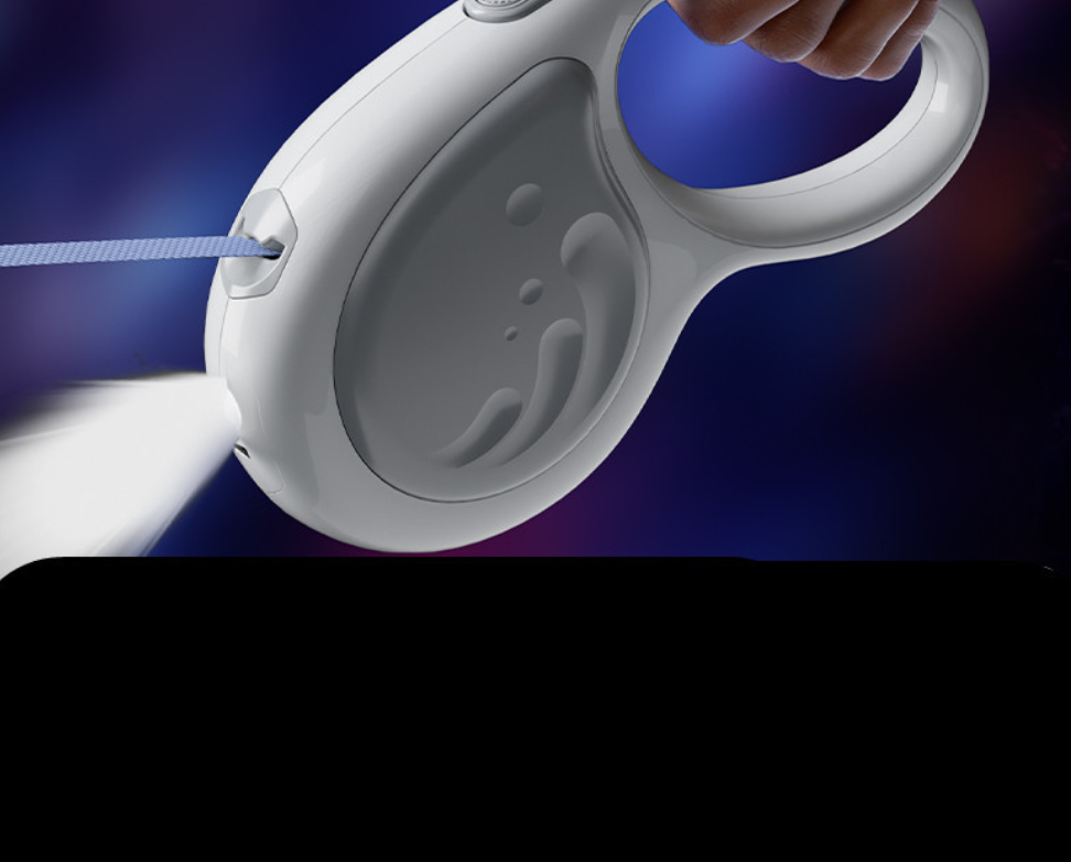 5M Retractable Dog Leash with LED Light Pet Walking Lead Cat Outdoor Rope