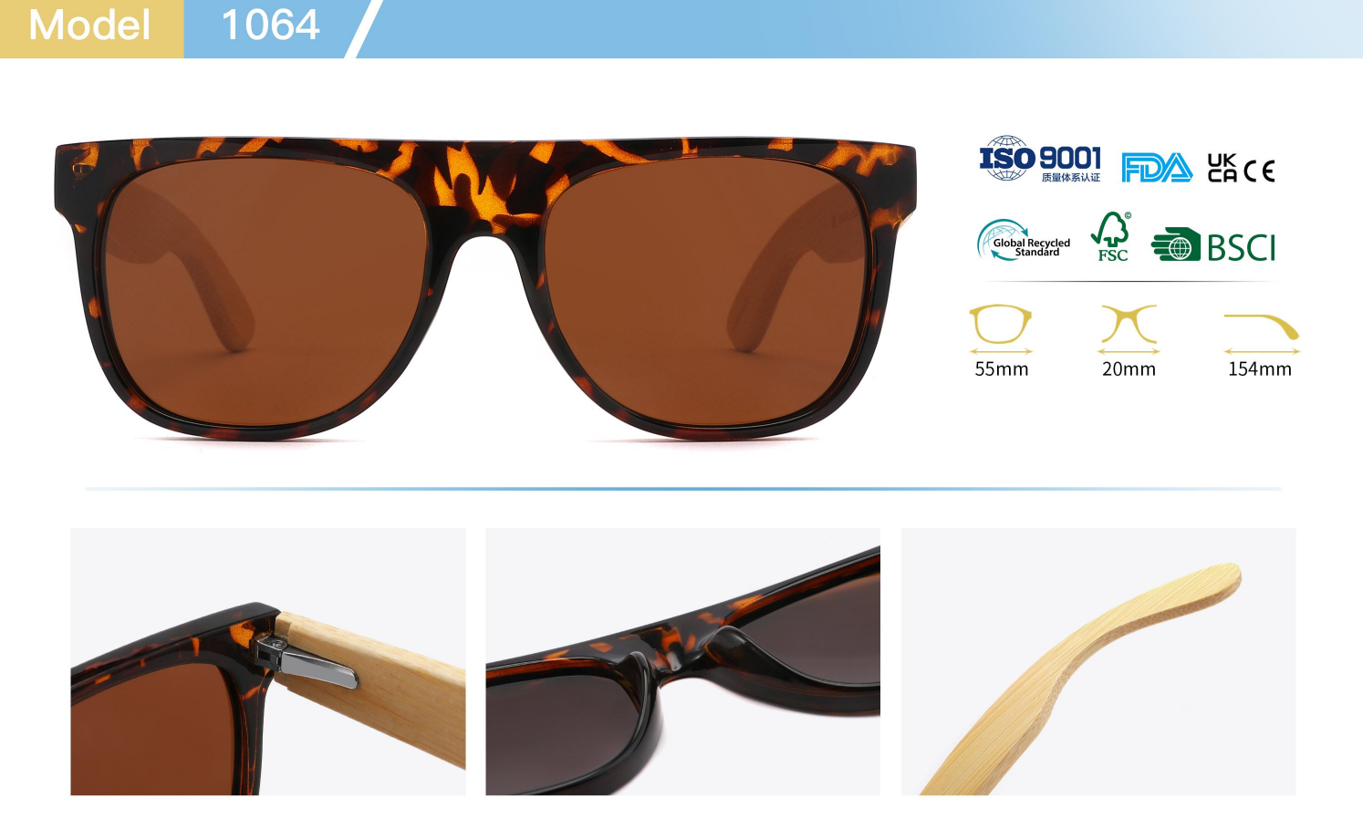 Luxury designer sunglasses shield sunglasses Man Women Goggle Beach Sun Glasses Eye protection with large frame for slimming effect PC frame wooden gl