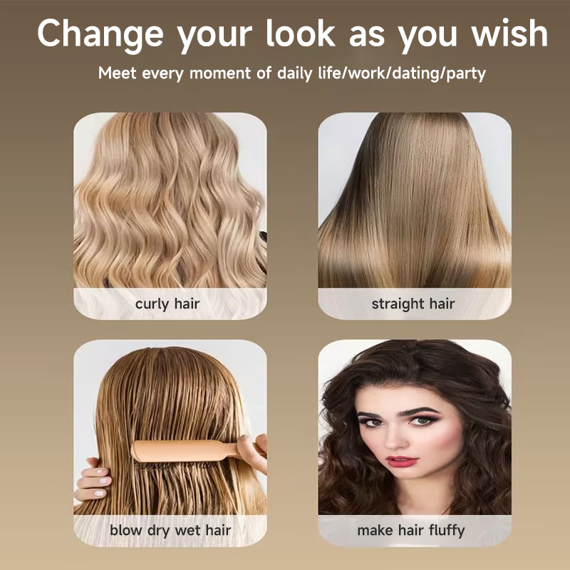 Heating Dryer Comb Straightener Straightening Brush Electric Brushes Hair Styg Appliances