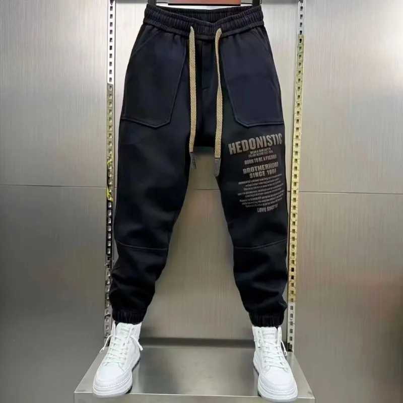 2023 Spring Autumn Mens Trousers Japan Fashion Streetwear Sweatpants Men Casual Men Clothing Elastic Waist Joggers Pants Men X2503191